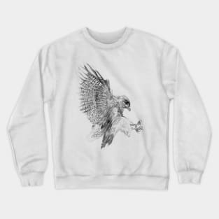 A Falcon flying Crewneck Sweatshirt